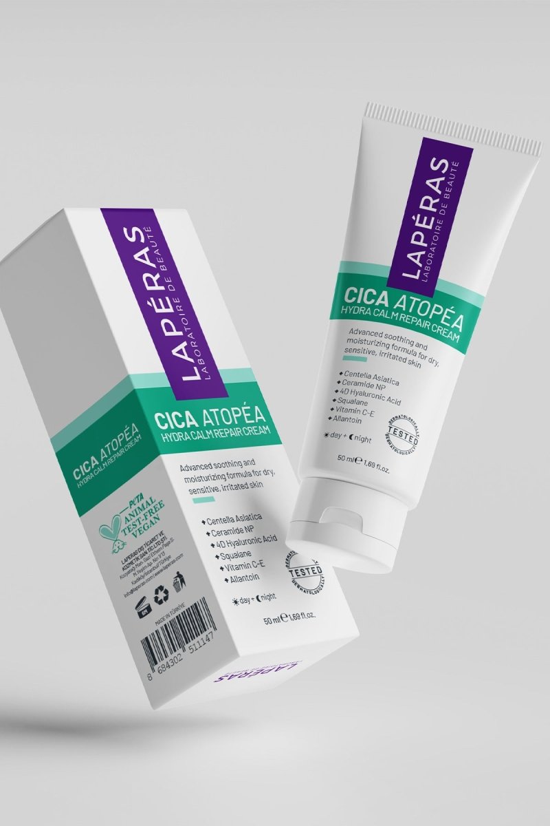 Cica Atopéa Tahriş Olmuş Kuru Ciltler İçin Yoğun Onarıcı Nemlendirici Krem 50 ml - LAPÉRAS