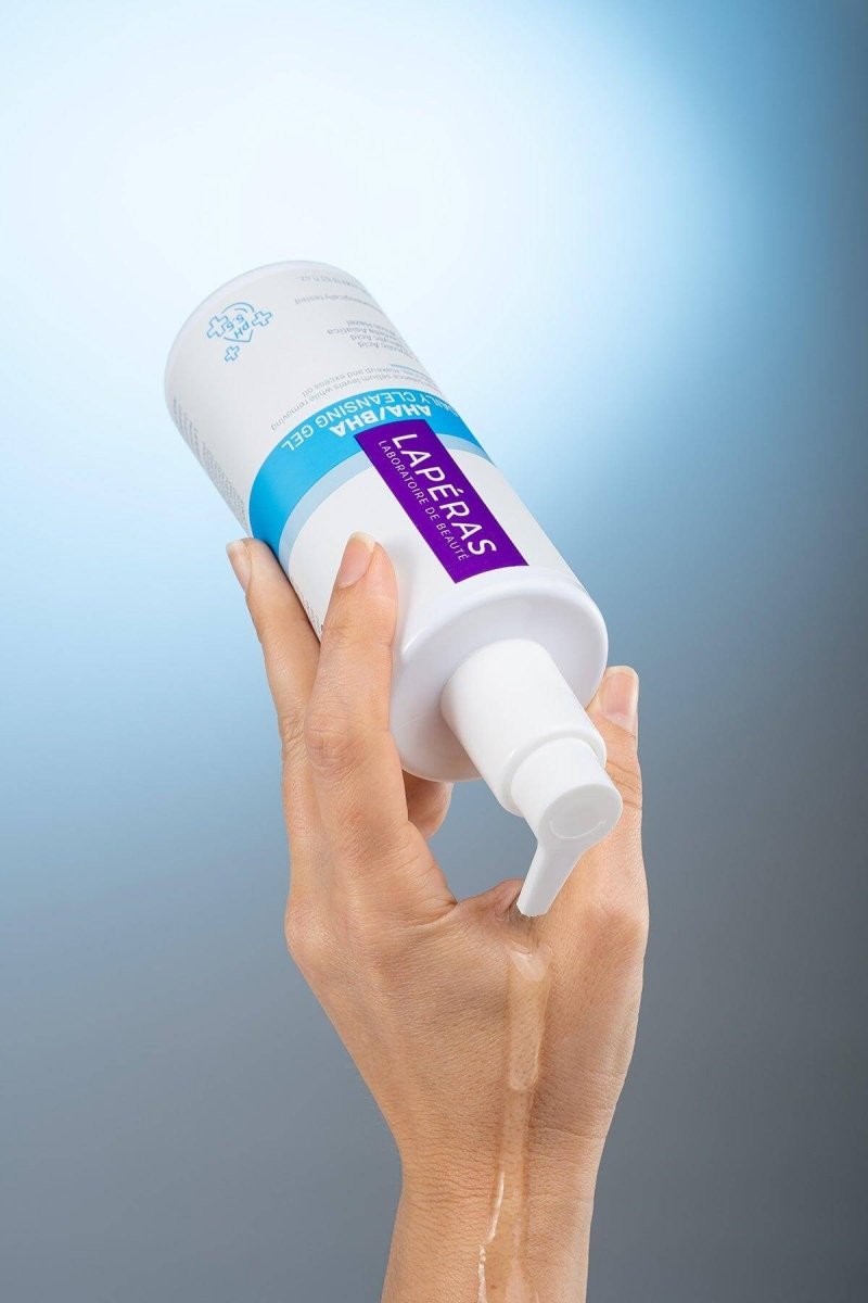 Akne ve Sivilce Karşıtı AHA/BHA Arındırıcı Günlük Yüz ve Vücut Temizleme Jeli 400ml - LAPÉRAS