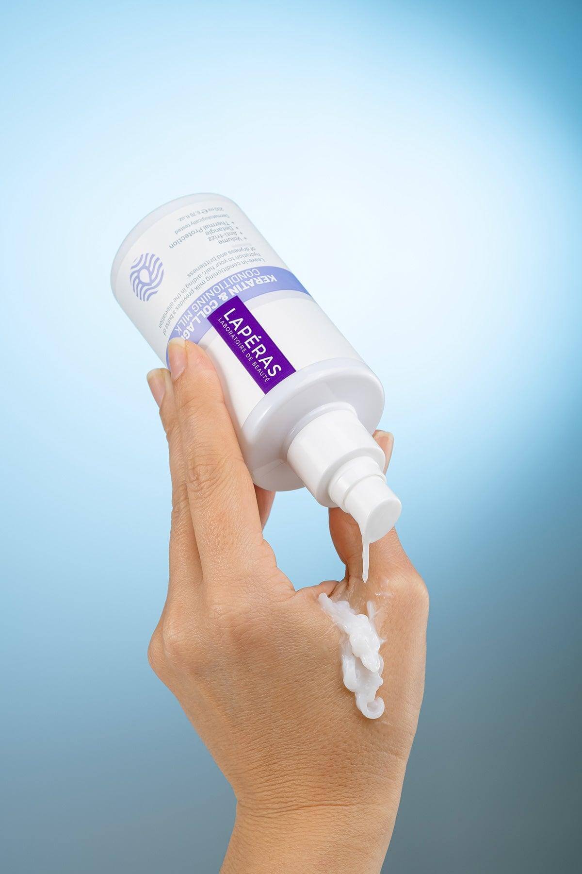Besleyici Canlandırıcı UV Filtreli Isı Koruyucu Keratin & Collagen Saç Bakım Maskesi 200 ml - LAPÉRAS