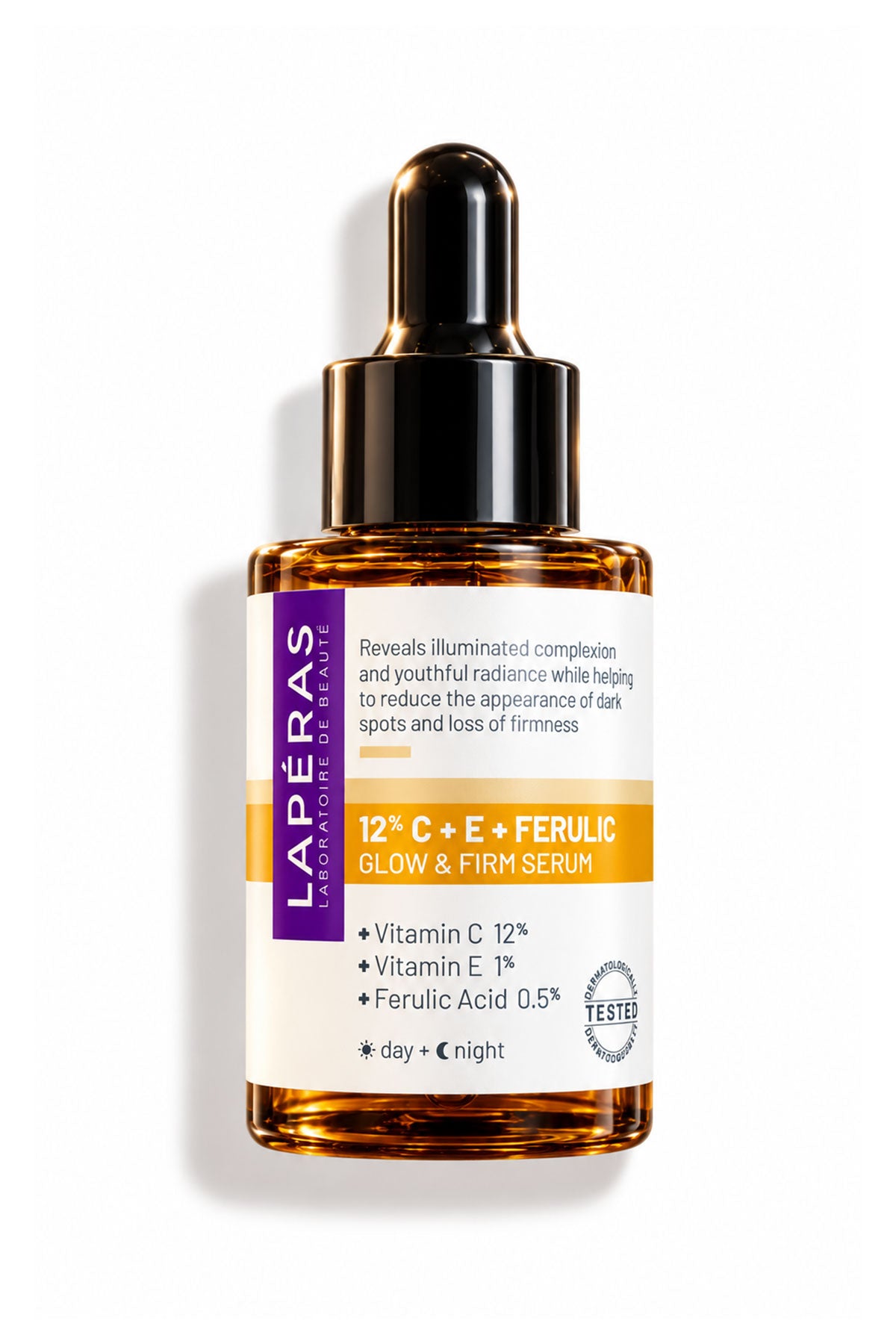 Aydınlatıcı ve Sıkılaştırıcı 12% Vitamin C + E + Ferulic Acid Koyu Leke Karşıtı Serum